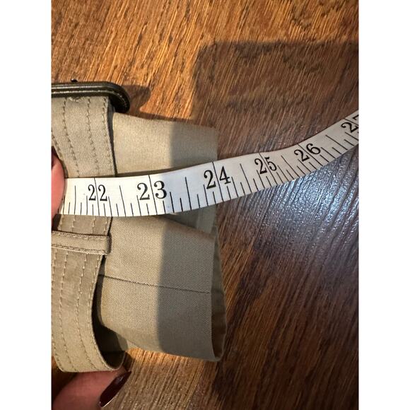 Shesmiss Women's Modern Trench Coat Taupe Approx Size 10/12 Modern Street Style - Picture 11 of 12